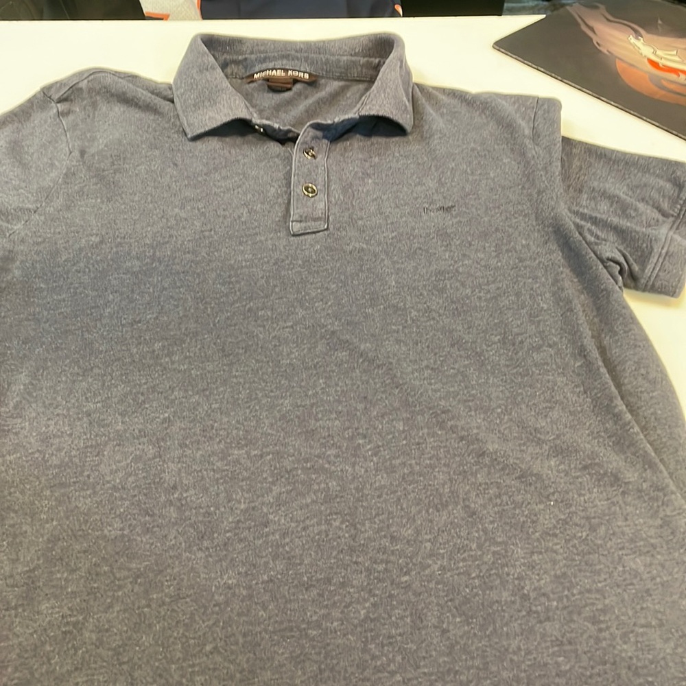 Navy Michael kors polo